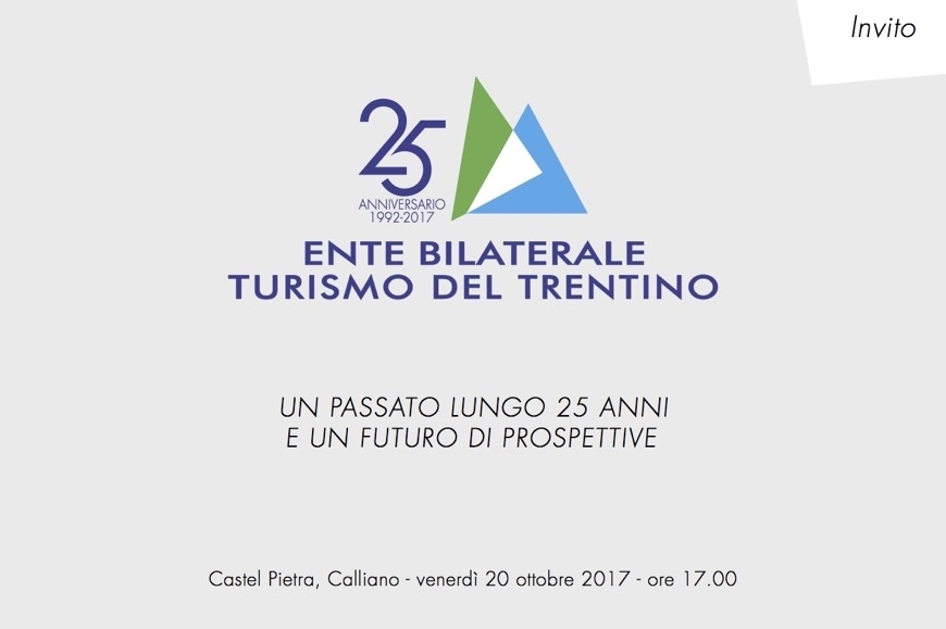 25 anniversario dell'Ente Bilaterale Turismo del Trentino